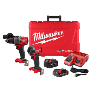 Milwaukee MIL-3697-22CXC M18 FUEL 2-Tool Combo Kit 18V 2.0Ah + 5.0Ah Kit