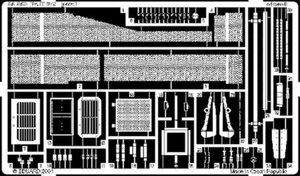 Eduard 35350 1:35 Etched Detailing Set for Tamiya Kits Pz.Kpfw.IIF/G