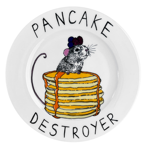 'Pancake Destroyer' Side Plate (one size)