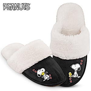 Snoopy And Woodstock Women's Slippers Size 9