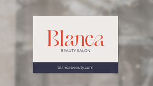 Salon Window Decals