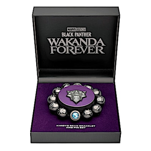 Wakanda Forever Bracelet And Pin Set
