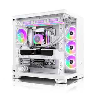 AWD-IT Corsair iCUE 6500X RGB Intel Ultra 9 285K Nvidia RTX 5090 32GB White AI Desktop PC for Gaming