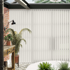 Trinity (Blackout), Soft Grey - Vertical Blind
