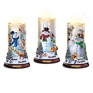 Flurries Of Light Candle Collection