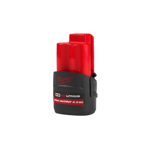 Milwaukee 4932480164 M12 High Output 12V 2.5 Ah Battery