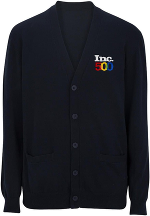 OUTLET-Edwards V Neck Cotton Blend Cardigan 2pockets