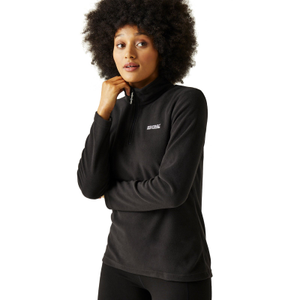 Regatta Womens Sweethart Half Zip Fleece - 24 / Black