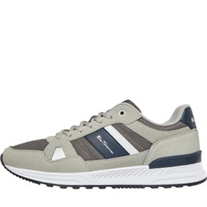 Ben Sherman Mens Fowler Trainers Grey