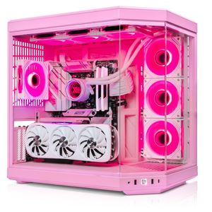 AWD-IT Y70 Pink Intel Core Ultra 5 245KF 14 Core Nvidia RTX 5080 16GB Desktop PC for Gaming