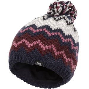 Trespass Unisex Anatola Fleece Lined Beanie Bobble Hat - One Size / Navy