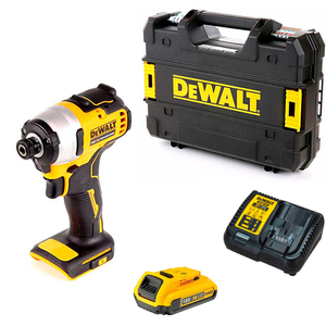 DeWalt DCF809D1 Cordless 18v XR Brushless Compact Impact Driver With 1x 2Ah Battery, Charger And TSTAK Case