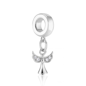 Pandora Compatible Diamanté Angel Charm