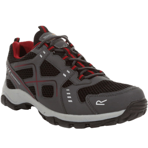 Regatta Mens Vendeavour Waterproof Walking Boots - 8 UK / Granite/Rio Red