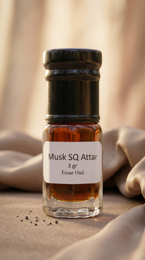 Musk SQ Attar - 2 gr Sturdy Glass Bottle