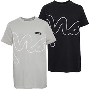 Money Boys High Roller Two Pack T-Shirts Black/Grey Violet