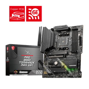 MSI MAG B550 TOMAHAWK MAX WIFI Motherboard - AM4