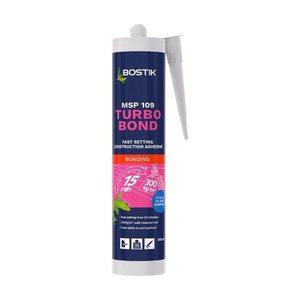 Bostik MSP 109 Turbo Bond Fast-Setting Construction Adhesive 290ml
