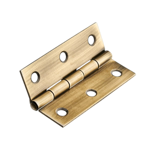 Steel Butt Hinge - 75mm - Antique Brass - Pair - Hardware Solutions