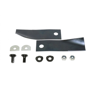 2x Lawn Mower Blades & Bolts Set for 19" Honda HRU19R HRU194 HRU195 HRU19D HRU214
