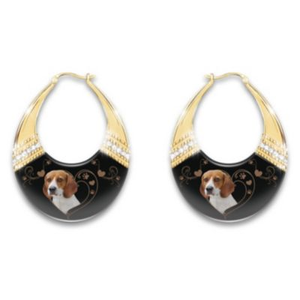 Passion For Pups Earrings - Beagles