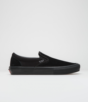 Vans Skate Slip-On Shoes - Black / Black