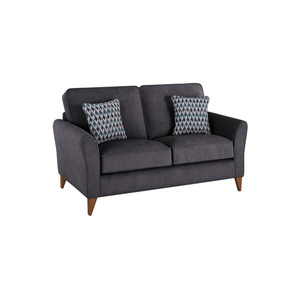 Jasmine 2 Seater Sofa in Orkney Fabric - Graphite with Newton Ocean Scatters