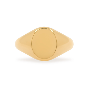 Oval Pinky Signet Ring (N (UK))