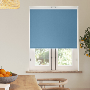 Rimini (FR Blackout), Turkish Blue - Roller Blind