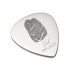 Fingerprint Guitar Pick