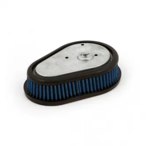 Doss Blue Lightning Air Filter Element With 4 Layers Of Ribbed Pre-Oiled Cotton Filtering Media, Maximum Air Flow For 2008-2017 Dyna With SE Stage 1 Air Cleaner Kit Models (34-245)