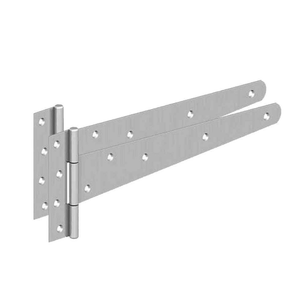 BZP 18 Inch (450mm) Medium Tee Hinges (Per Pair)