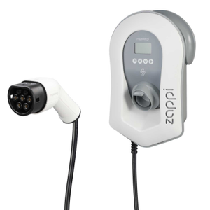 Zappi V2.1 7kW EV Charging Station with 32A Type 2 Tethered Lead White