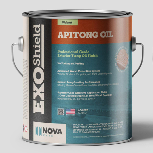 ExoShield Apitong Oil Exterior Wood Stain - One Gallon