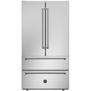 French Style Fridge Freezer With Ice Maker