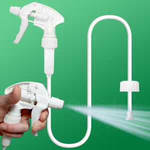 Trigger Spray Heads with 90cm Hose & Screw Cap Lid - 4