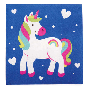 Partyservietten Einhorn