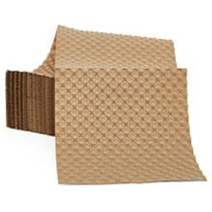 Kraft Bubble Paper Wrap - 12" X 250' - Air Bubble Roll Cushioning by Paper Mart