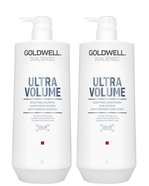 Goldwell Dualsenses Ultra Volume Shampoo 1000ml and Conditioner 1000ml