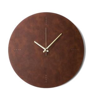 Minimal Wall Clock - Brown (L)