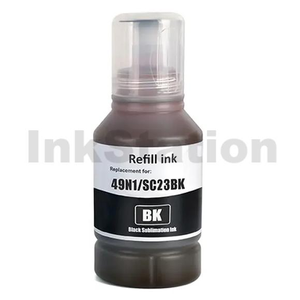 Compatible for Epson T49N Black Sublimation Ink Bottle C13T49N100 140ml
