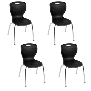 Andy Stack Chair 4-Pack (18'' H - 5th-Adult)
