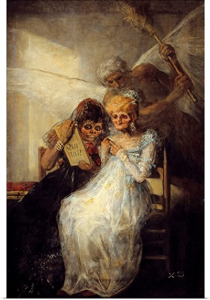 Time or the Old Women by Francisco de Goya