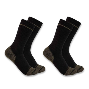 Cotton Steel Toe Boot Sock 2-Pack
