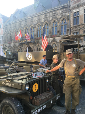 Tanks in Town – Commemorating the Liberation of Mons 1944