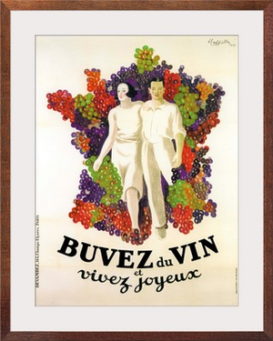 French Wine - Vintage Advertisement