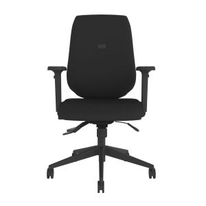 Positiv Me 300 High Back Black Office Chair (with armrests & lumbar pump)