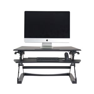DeskRite 100 Sit-Stand Platform - Black