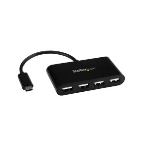 StarTech 4 Port USB-C Hub - Black