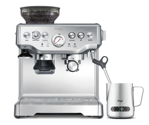 Sage BES875UK, Barista Express Bean To Cup Coffee Machine, Brushed Stainless Steel
